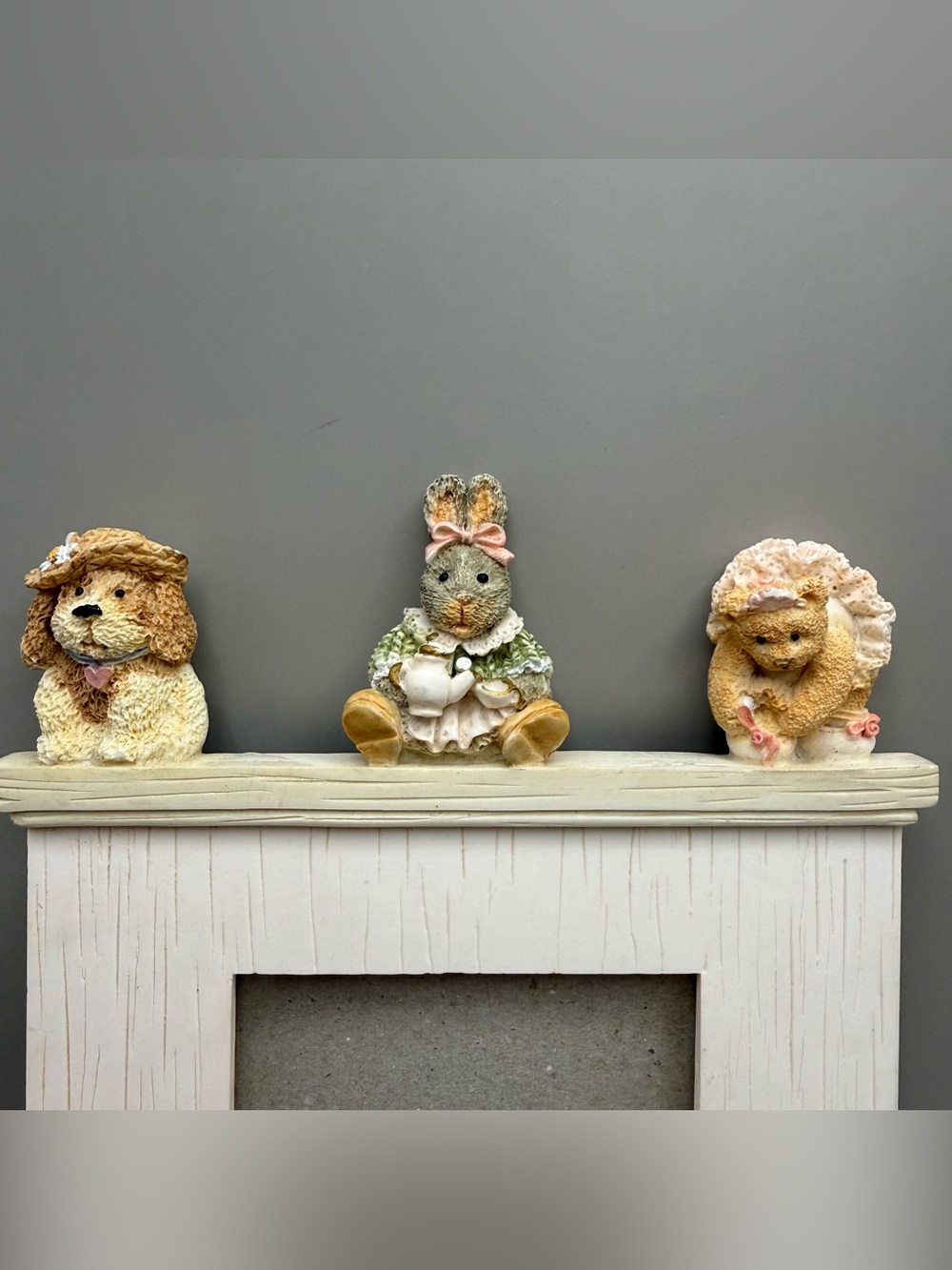 1996 Figi 3D Friends Forever Topper Picture Frame 6x9” Nursery Photo 3x4.5” - Picture 2 of 4